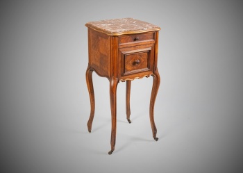 Антикварный комод из красного дерева с мрамором код.&nbsp;RM4166056