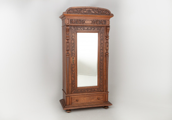 Антикварный шкаф с зеркалом код. RM62612