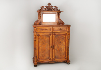 Антикварный комод с зеркалом код. RM49398