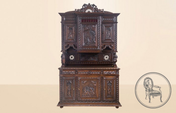 Антикварный буфет код. VS0897