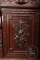Антикварный дубовый буфет в охотничьем стиле с объемной ботанической резьбой код. BE4096957 фото 7