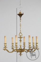 Старинная люстра из бронзы код. BE6535