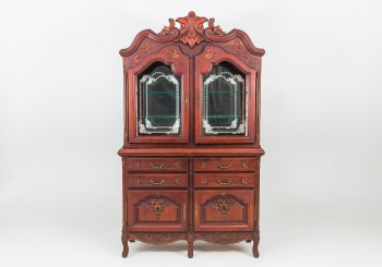 Антикварный посудный шкаф код. RM4574