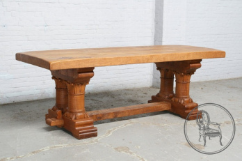 Антикварный стол и стулья (6 шт.) код. BE35613