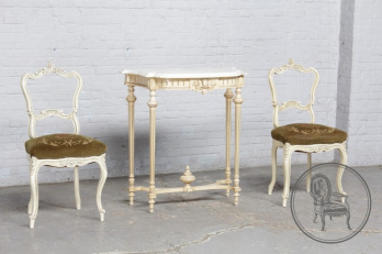 Антикварная консоль и 2 стула код. BE5960