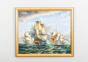 картинка Картина салоне старинных вещей "Шебби" являющийся официальным дистрибьютором в России и Беларуси