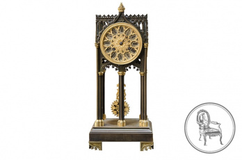 Антикварные каминные часы код. VS3687