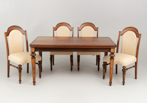 картинка Старинный столовый гарнитур салоне старинных вещей "Шебби" являющийся официальным дистрибьютором в России и Беларуси