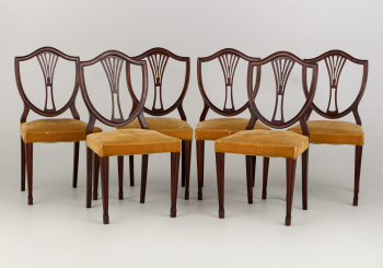 Старинный набор стульев (6 шт.) код. GR52137