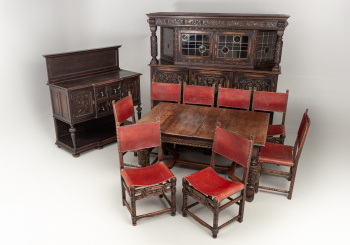 Старинный столовый гарнитур код. RM62320