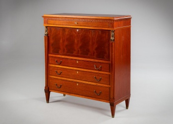 Антикварный секретер из красного дерева код. RM4133609