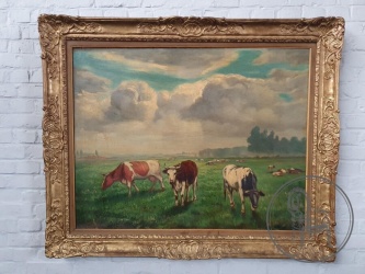 Антикварная картина во фламандском стиле код. BE4097594