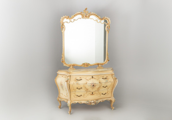 Антикварный комод с зеркалом код. RM53264