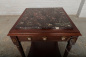Старинный столик из красного дерева с фарфоровыми медальонами код. BE4096748 фото 2