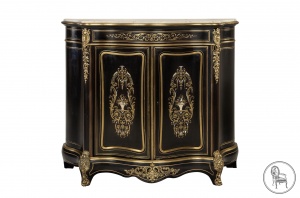 картинка Антикварный комод в стиле Наполеона III салоне старинных вещей "Шебби" являющийся официальным дистрибьютором в России и Беларуси