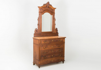 Старинный комод с зеркалом код. GR5219
