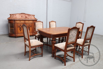 Антикварный столовый гарнитур код. BE20687