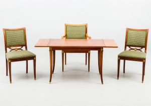 картинка Антикварный комплект мебели для столовой салоне старинных вещей "Шебби" являющийся официальным дистрибьютором в России и Беларуси