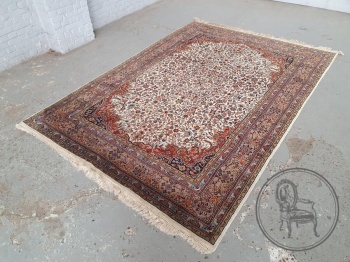 Антикварный иранский шерстяной ковер код. BE4165227