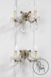 Антикварные настенные светильники (2 шт.) код. BE6480