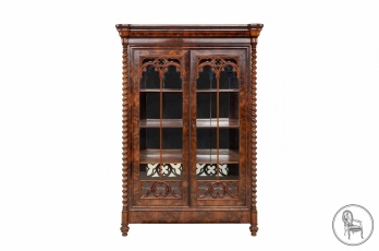 Антикварная витрина из красного дерева код. VS4097170