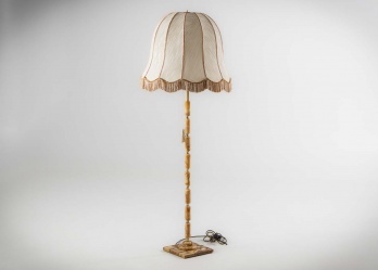 Старинный торшер с ножкой из оникса код. RM4165546