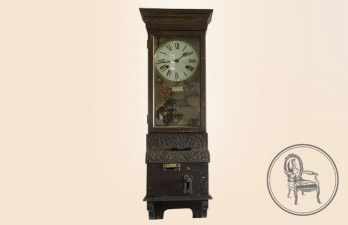 Антикварные настенные часы код. VS1159