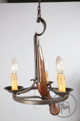 Антикварная люстра в виде ружья код. BE7450