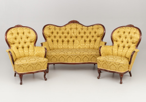 картинка Старинный комплект для гостиной салоне старинных вещей "Шебби" являющийся официальным дистрибьютором в России и Беларуси