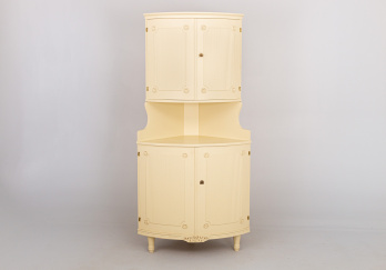 Старинный угловой посудный шкаф код. RM40977