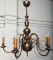 Антикварная люстра в фламандском стиле на 6 рожков код. BE107090 фото 7