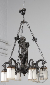 картинка Старинная люстра салоне старинных вещей "Шебби" являющийся официальным дистрибьютором в России и Беларуси